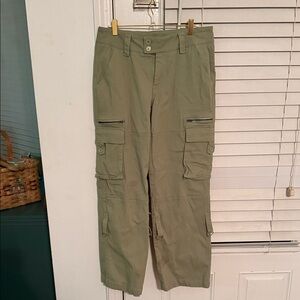 Women’s Olive Cargo Pants